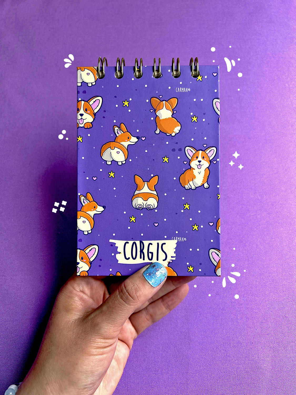 Libretita “CORGIS PATRÓN”