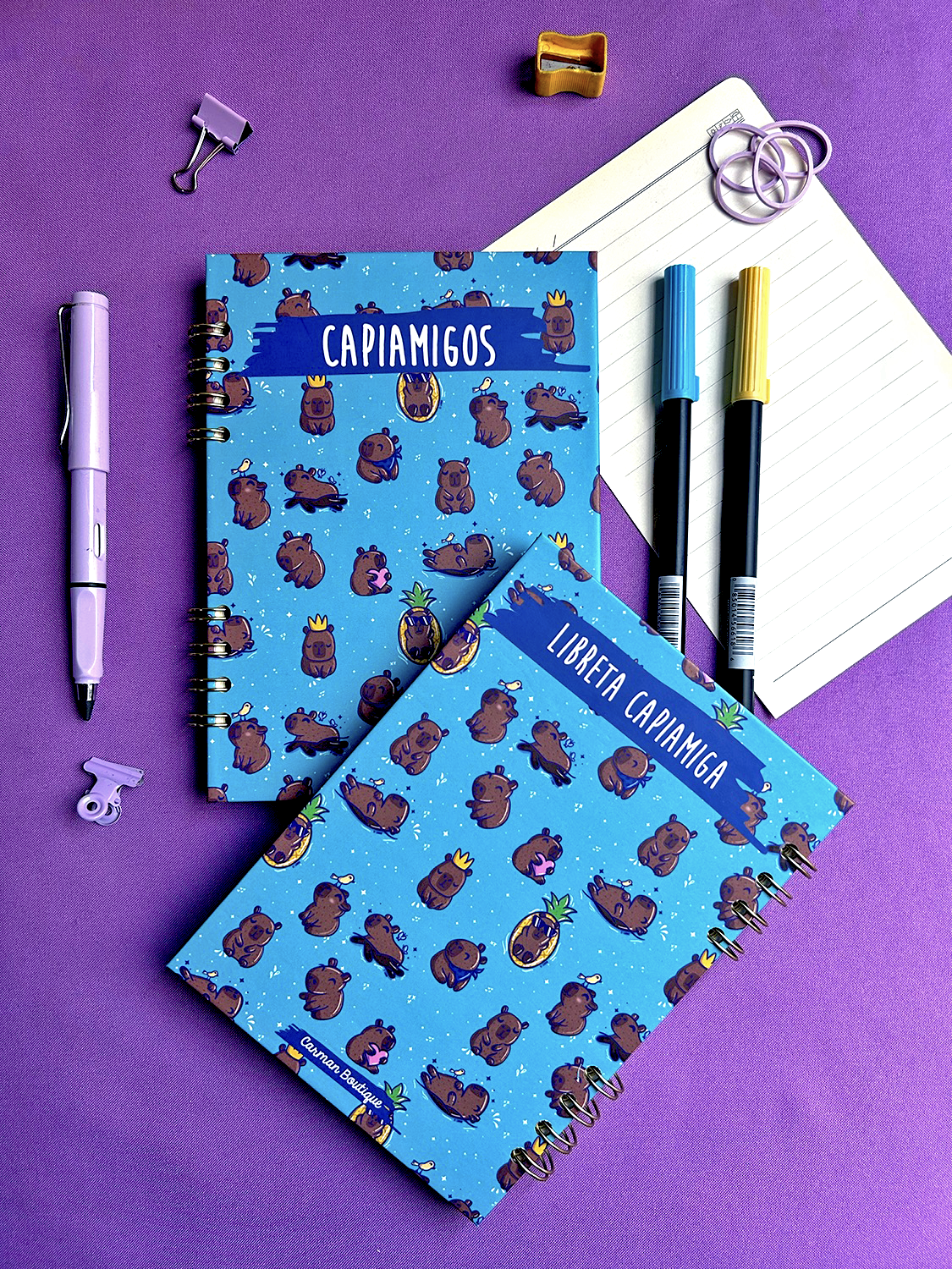 Libreta “CAPIBARAS PATRÓN”