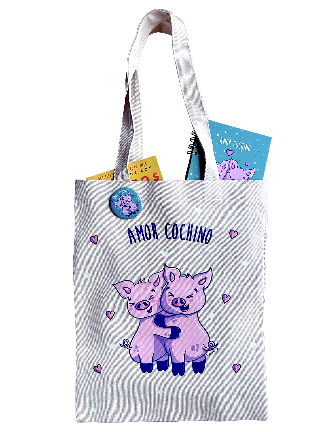TOTE BAG “AMOR COCHINO”
