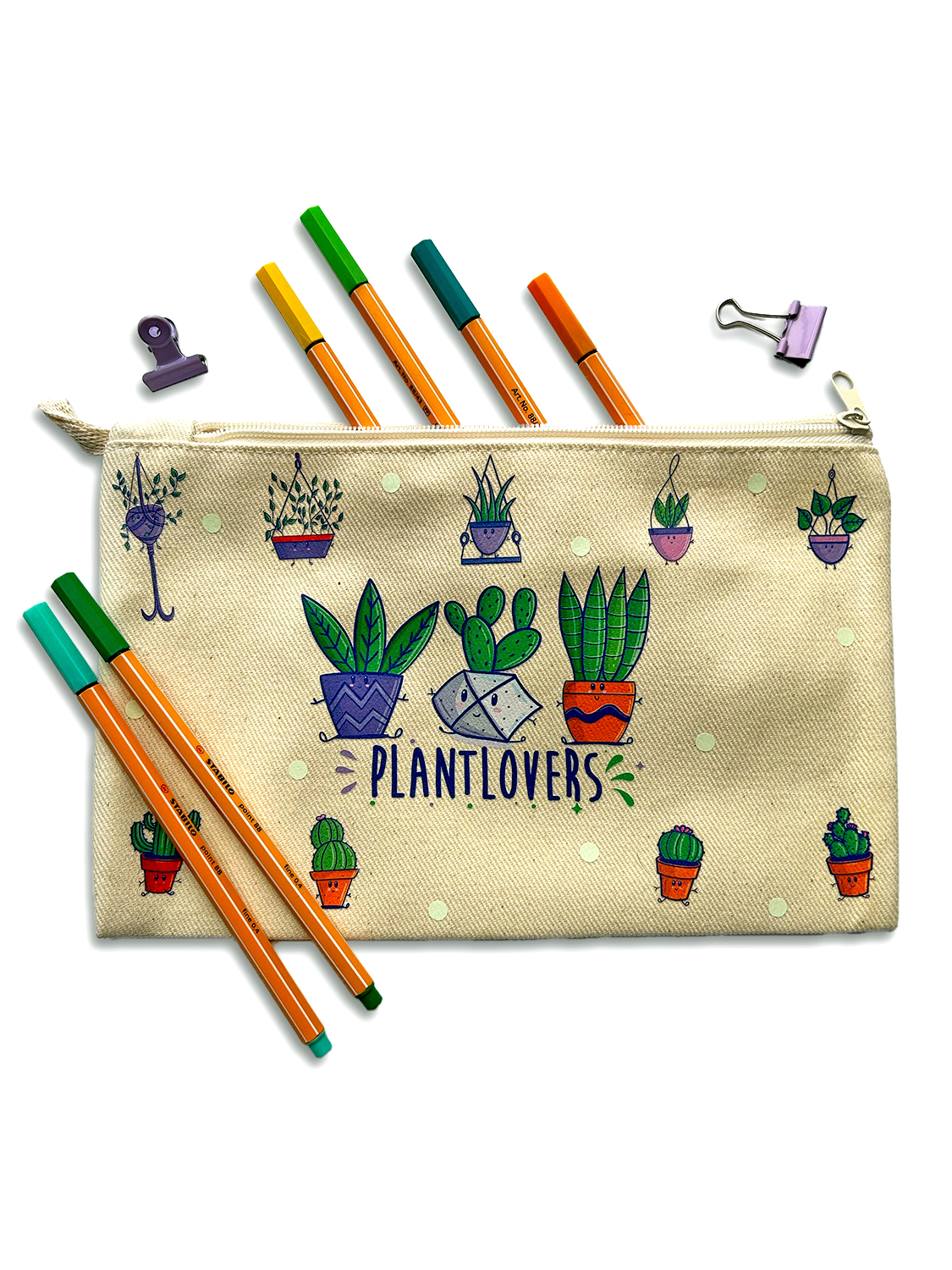 ESTUCHERA de “PLANTLOVERS”