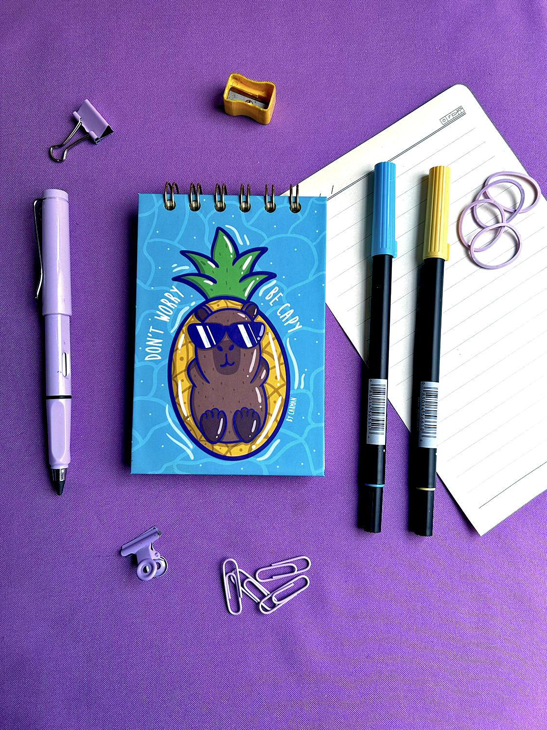 Libretita “CAPIBARA DON’T WORRY”