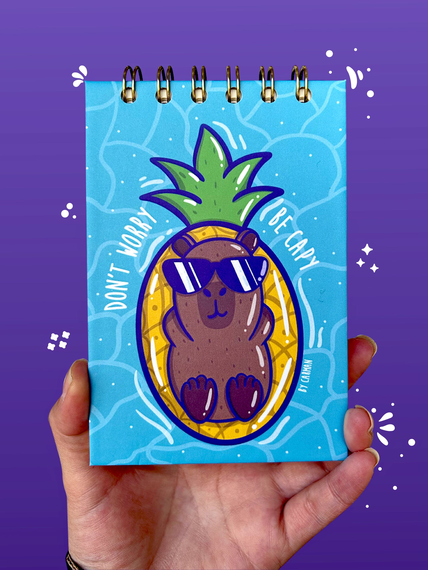 Libretita “CAPIBARA DON’T WORRY”