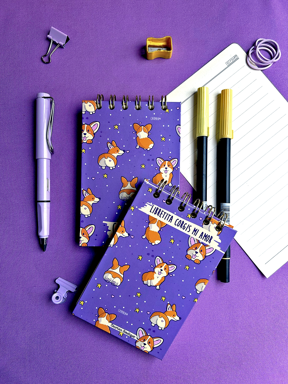 Libretita “CORGIS PATRÓN”