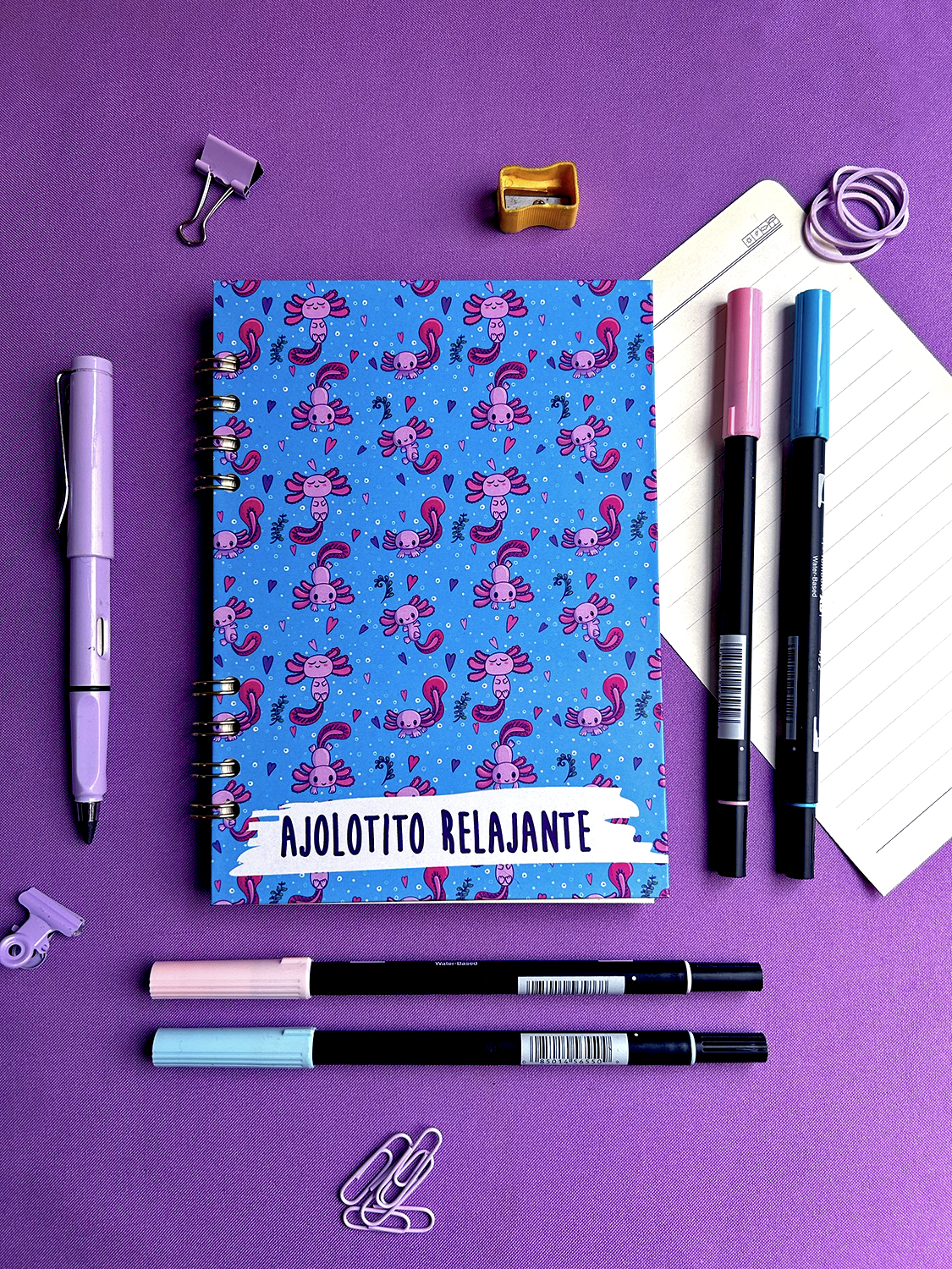 Libreta “AJOLOTES PATRÓN”