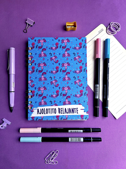 Libreta “AJOLOTES PATRÓN”