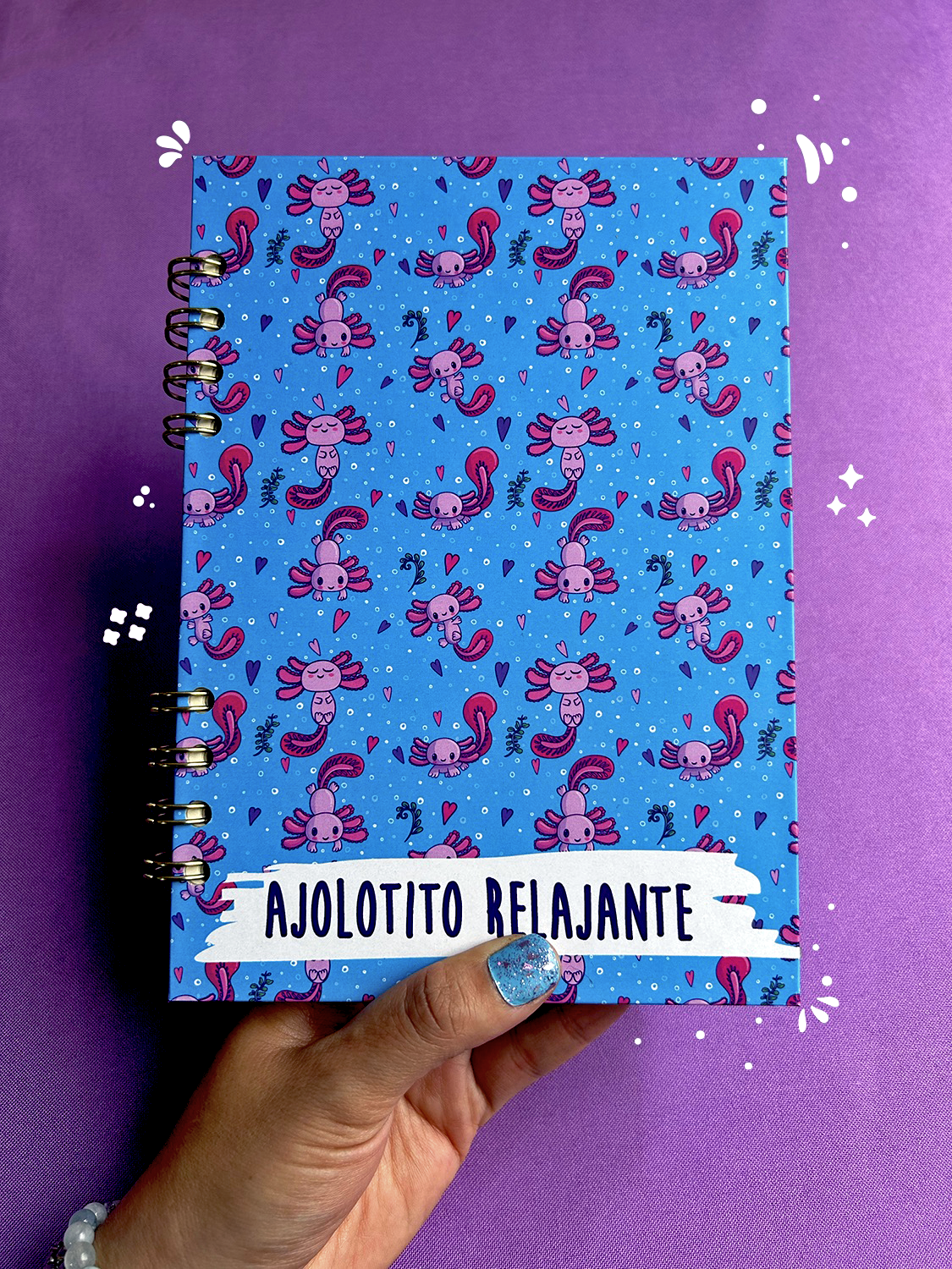 Libreta “AJOLOTES PATRÓN”