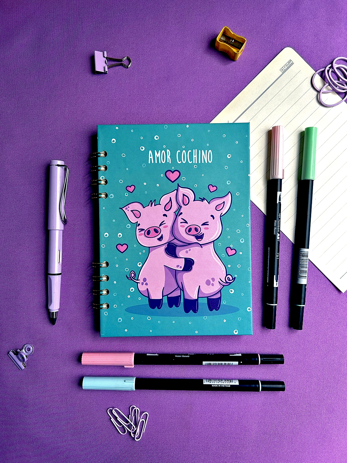 Libreta “AMOR COCHINO”