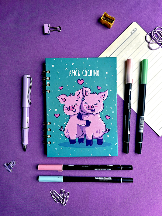 Libreta “AMOR COCHINO”