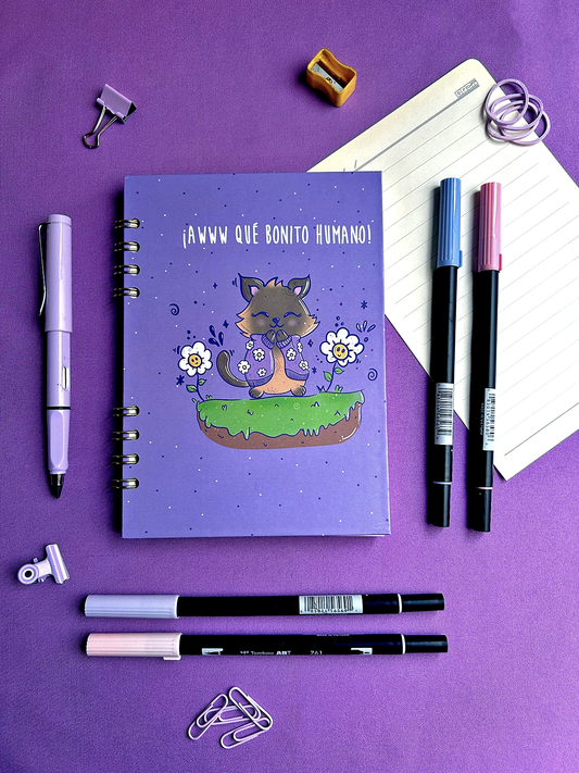 Libreta “AWW QUÉ BONITO HUMANO”
