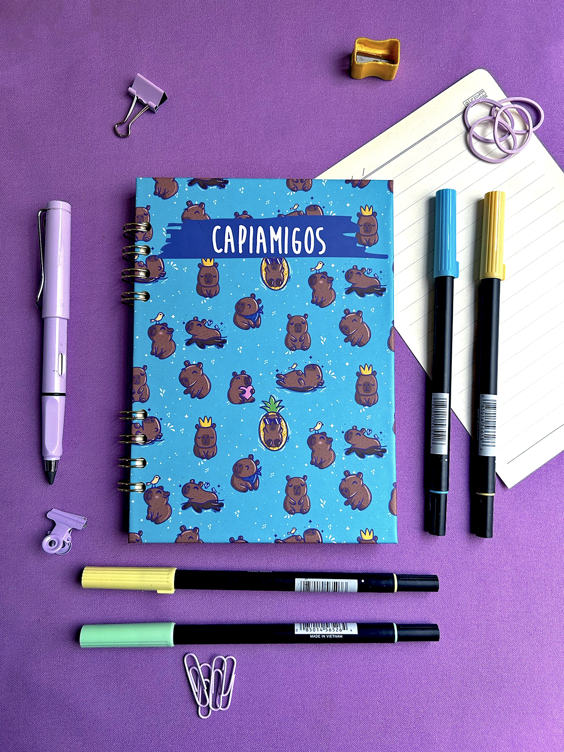 Libreta “CAPIBARAS PATRÓN”