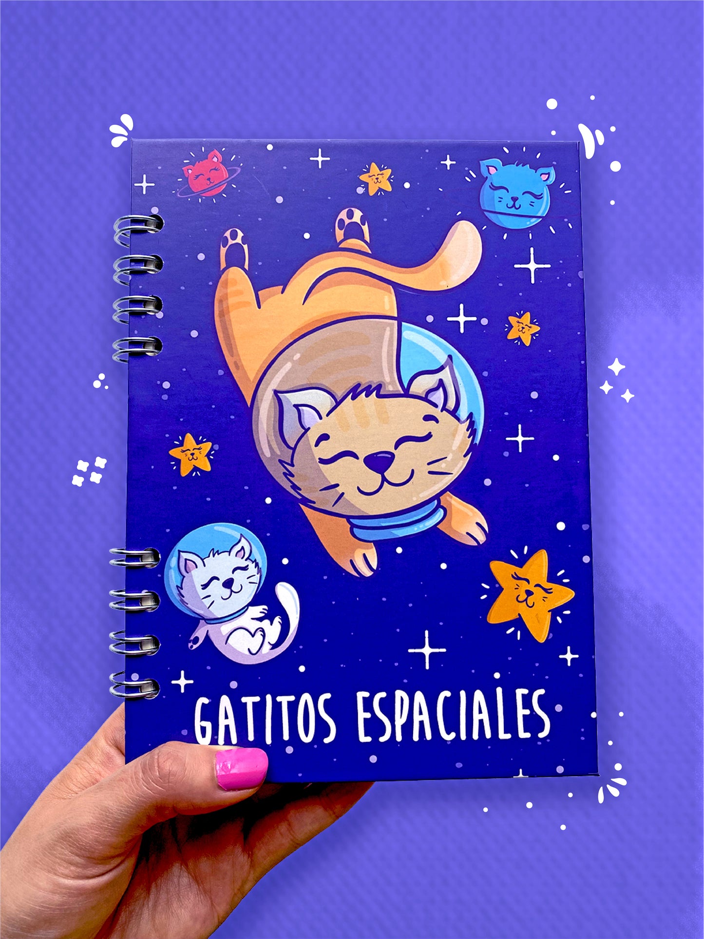 Libreta “GATITOS ESPACIALES”