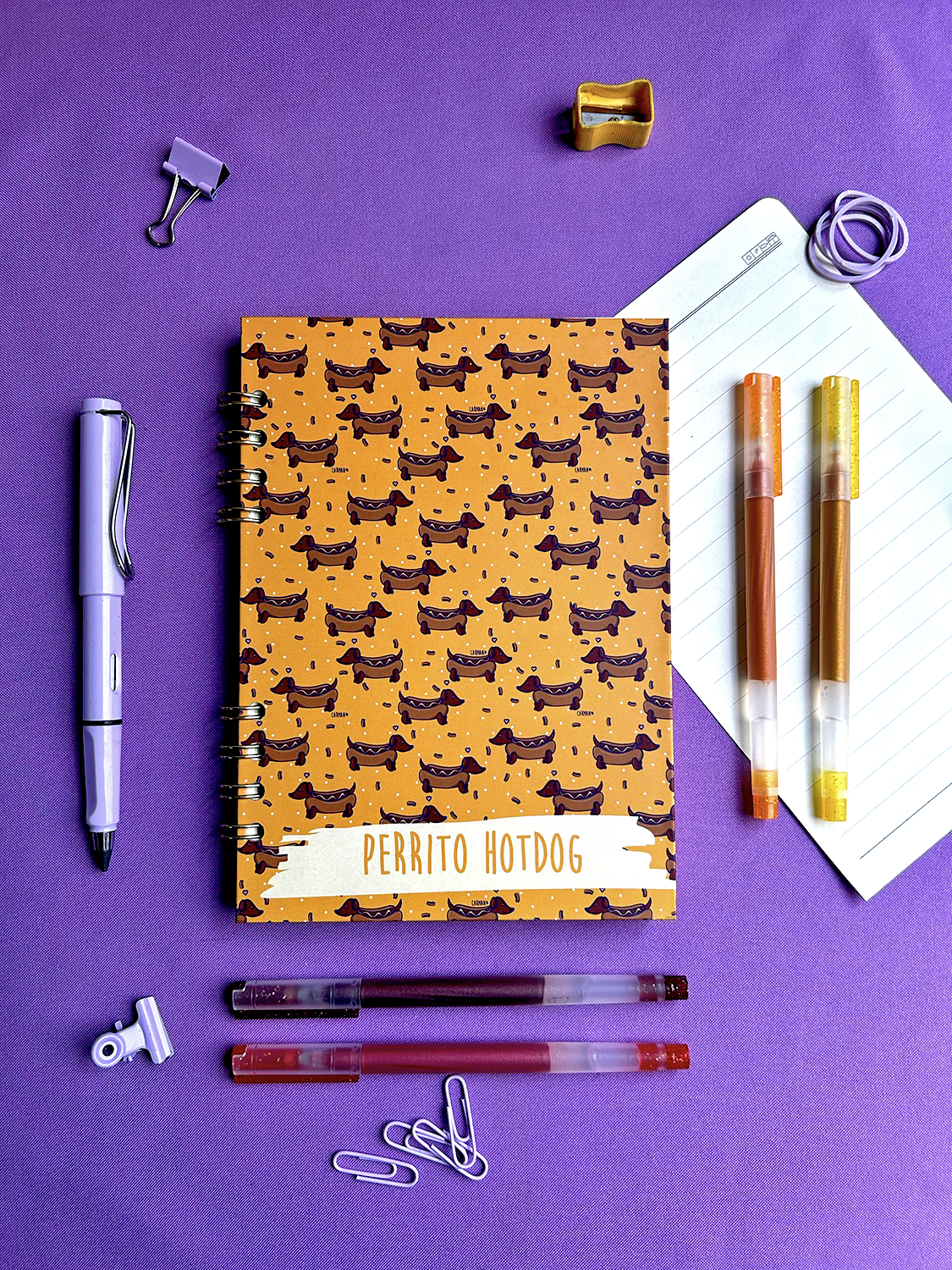 Libreta “HOTDOG PATRÓN”