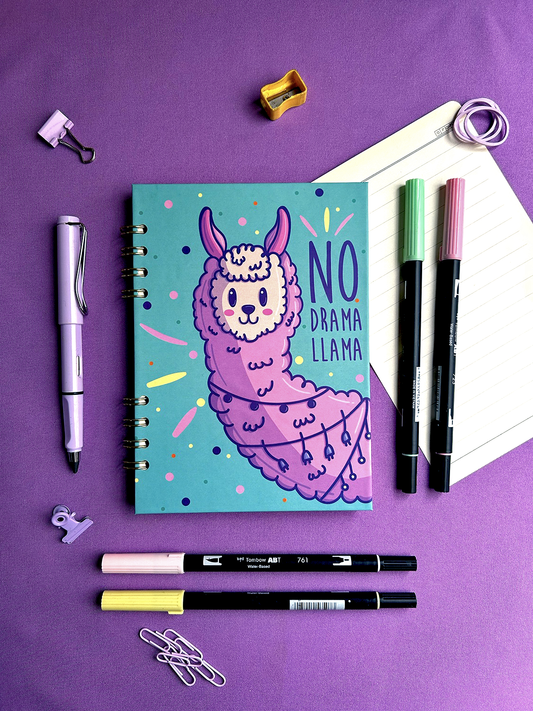 Libreta “LLAMA” (NO DRAMA)