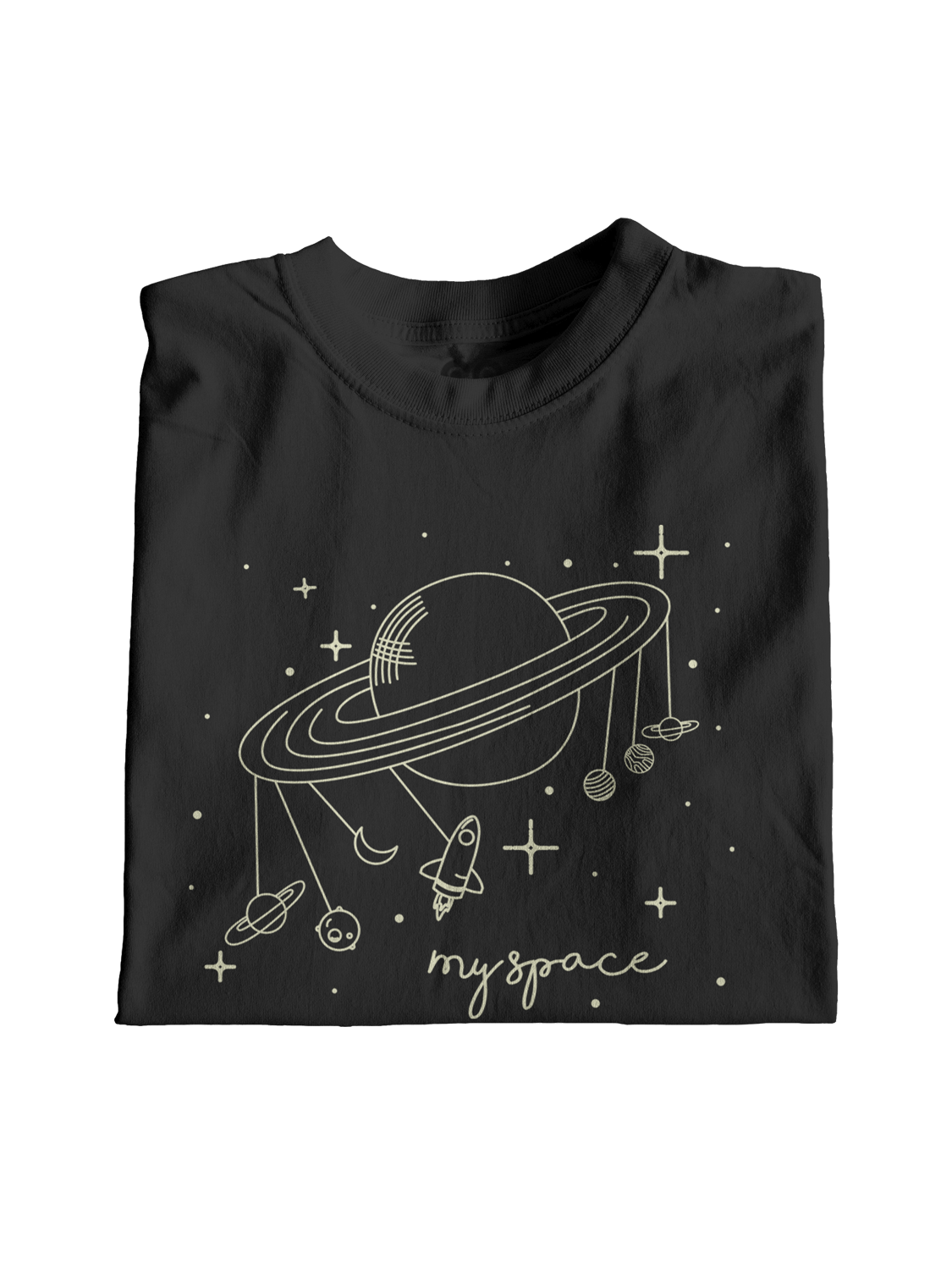 Playera corte de Mujer “MY SPACE”