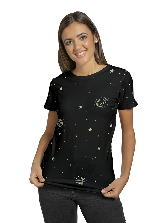 Playera corte de Mujer “UNIVERSO”