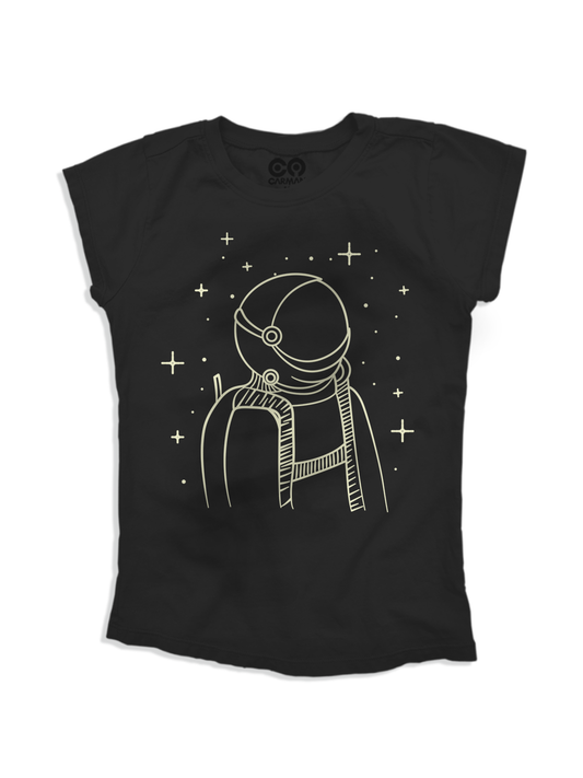 Playera corte de Mujer “ASTRONAUTA”