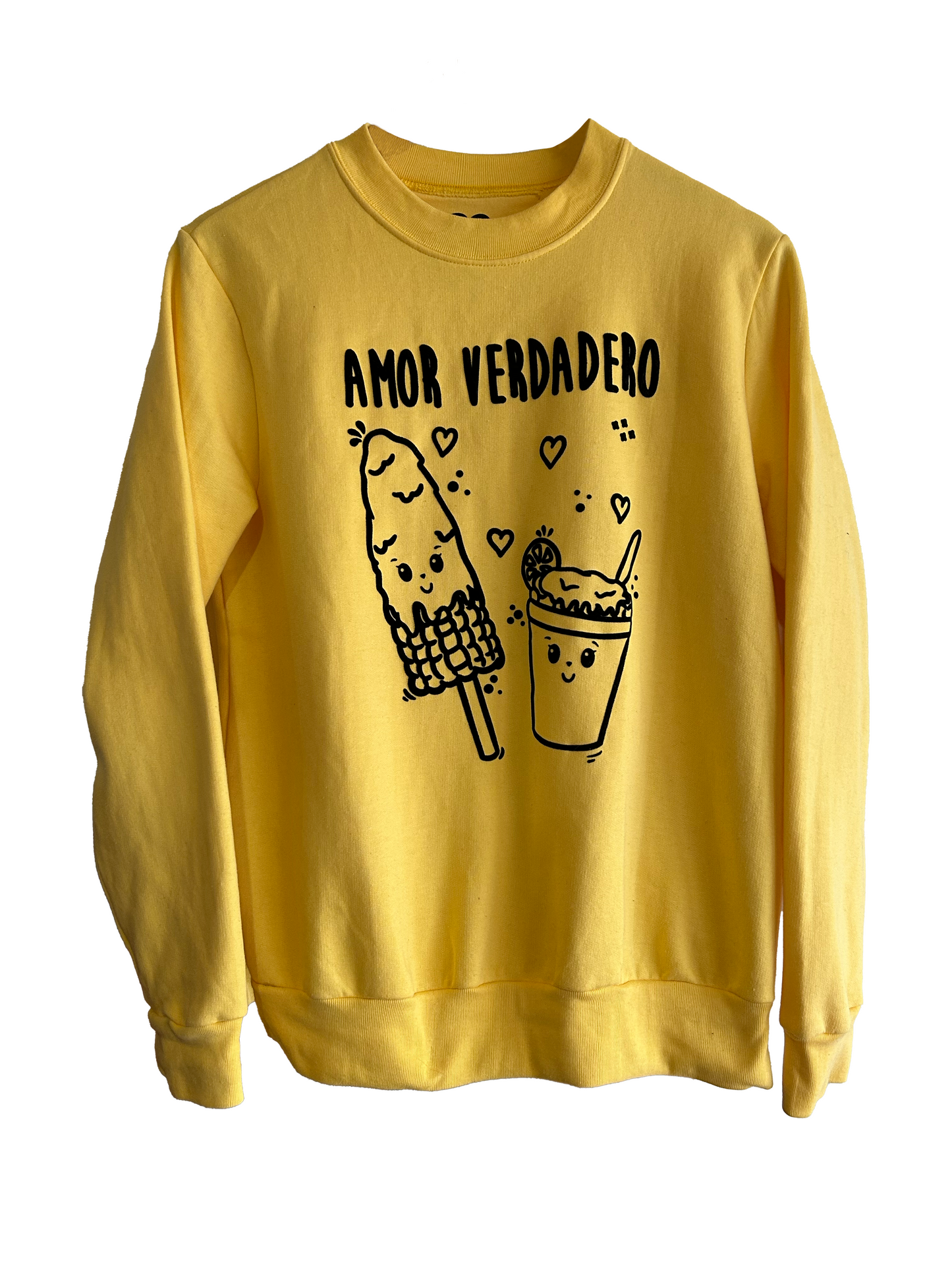 Sudadera Cuello Redondo “AMOR VERDADERO”