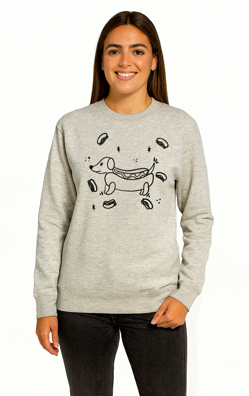 Sudadera Cuello Redondo “HOTDOG”
