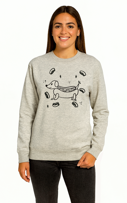 Sudadera Cuello Redondo “HOTDOG”