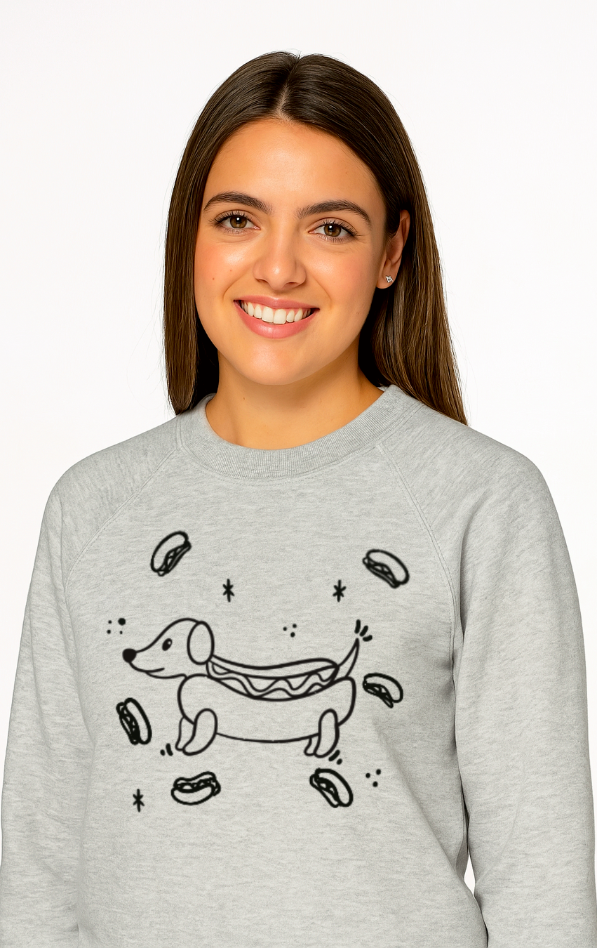 Sudadera Cuello Redondo “HOTDOG”