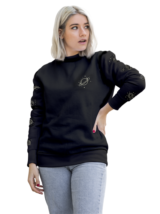 Sudadera Cuello Redondo “PLANETITAS”