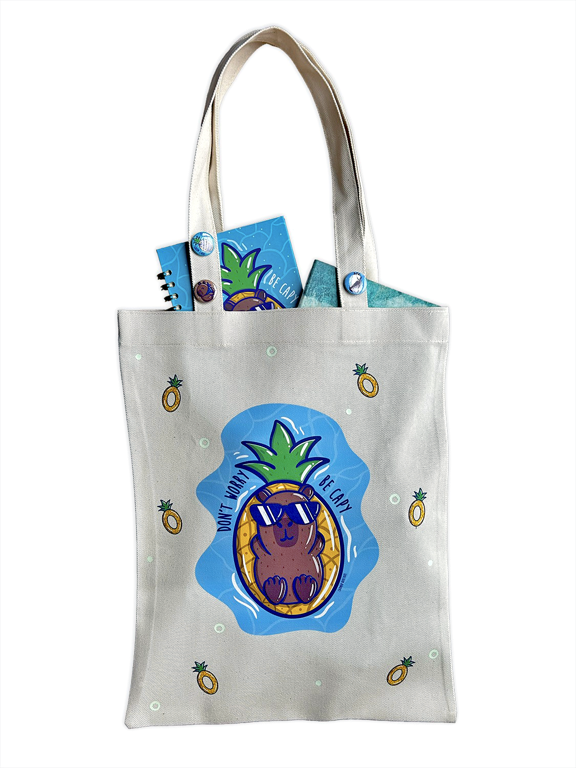 TOTE BAG de “CAPIBARA”