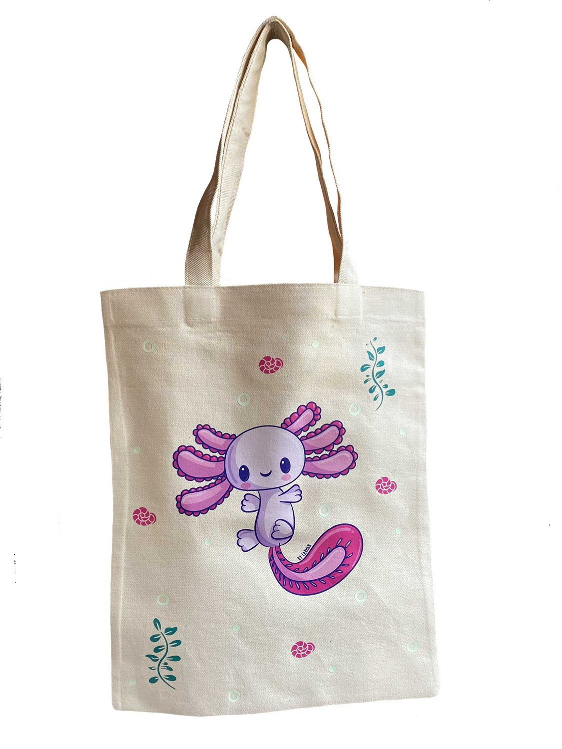 TOTE BAG de “AJOLOTIO HOLI”