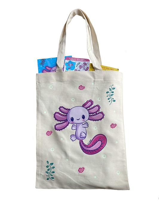 TOTE BAG de “AJOLOTIO HOLI”