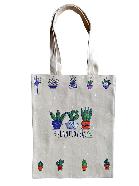 TOTE BAG de “PLANTLOVERS”
