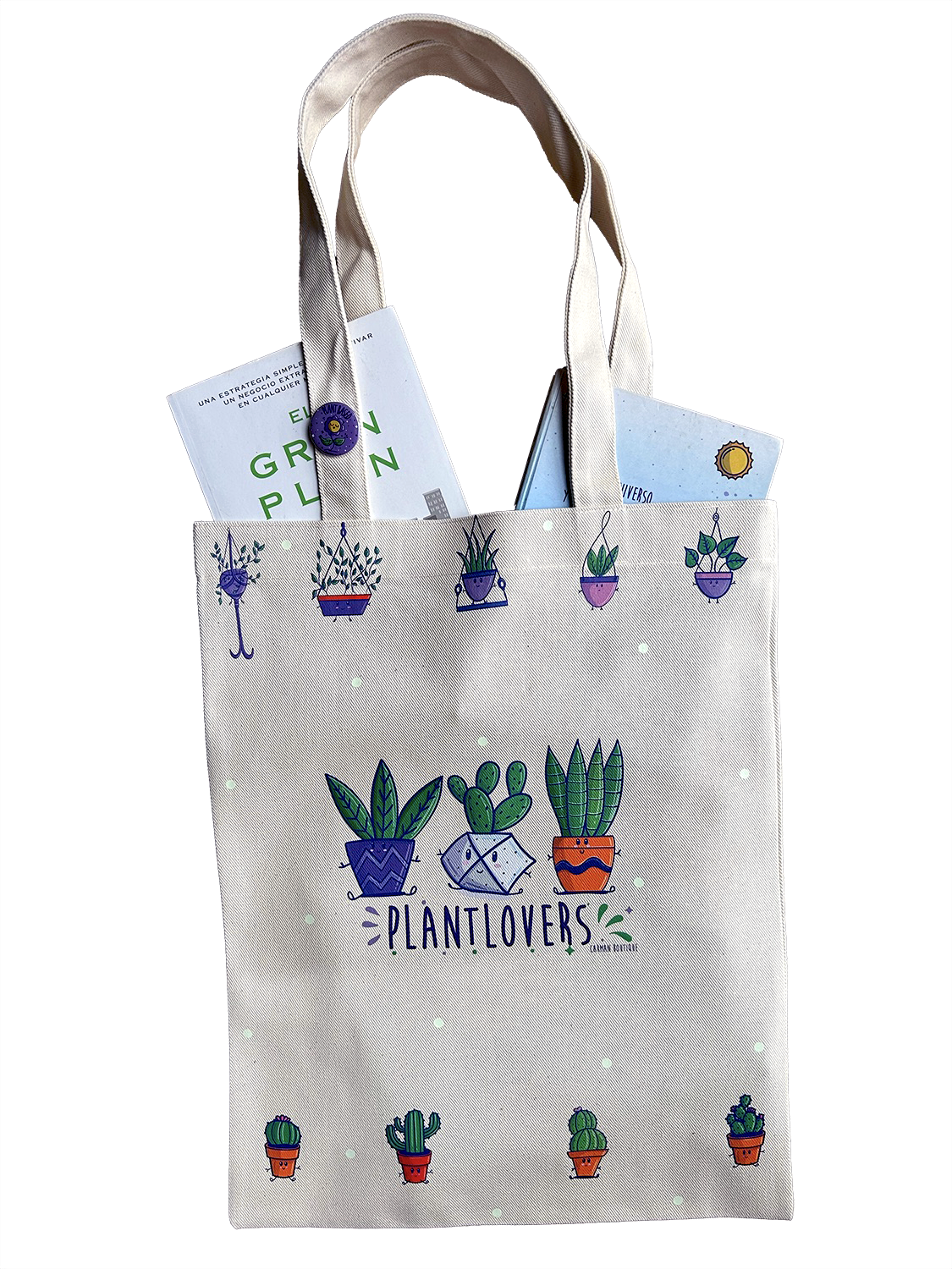 TOTE BAG de “PLANTLOVERS”